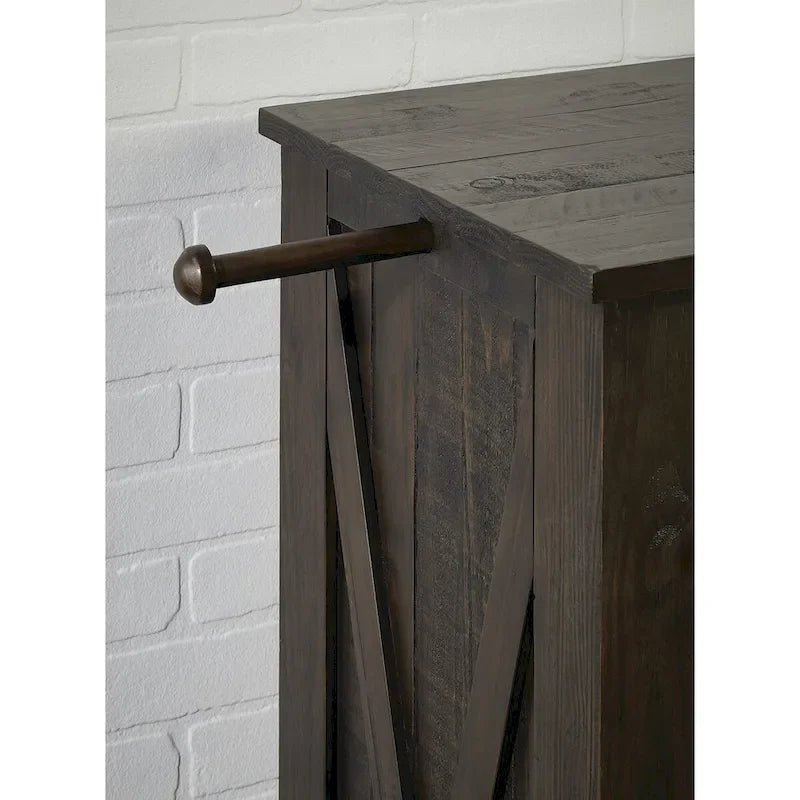 Particle Board Simply Solid Sharla Solid Wood 6 - Piece Storage Bedroom Collection - Photo 4