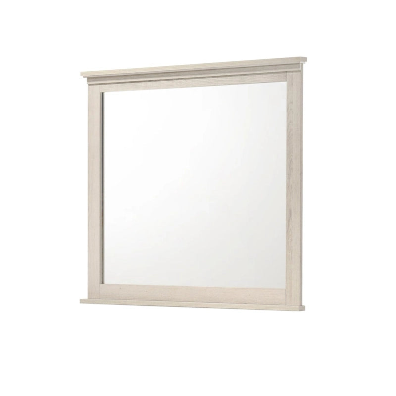 Edyth 5 Piece White LED Panel Bedroom Set - Photo 8