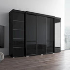 3D - Wardrobe - Black - Photo 3