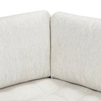 & Fabric 98" Corner Solid Wood Sectional Sofa - Photo 5