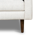 & Fabric 98" Corner Solid Wood Sectional Sofa - Photo 8