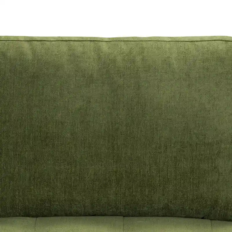 & Fabric 98" Corner Solid Wood Sectional Sofa - Photo 20