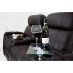 Octane Glass Swivel Table