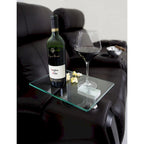Octane Glass Swivel Table