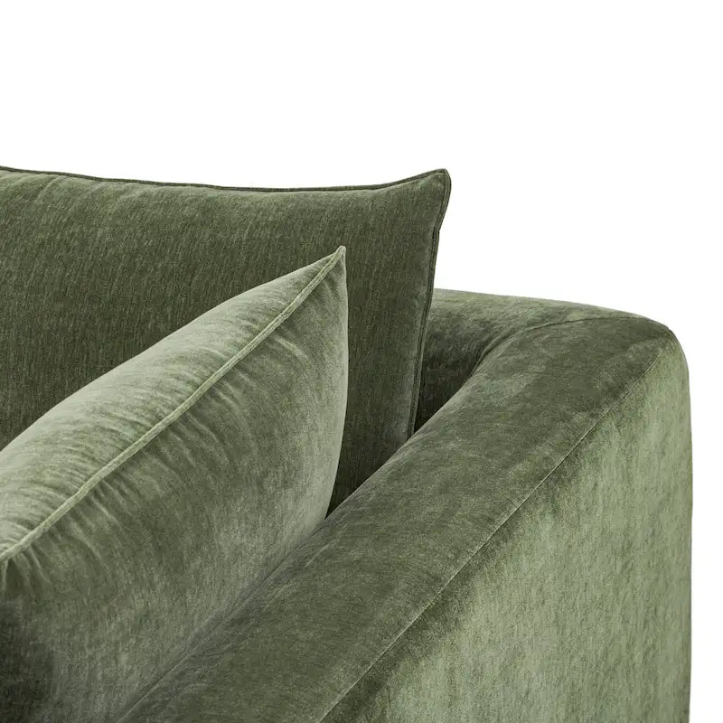 Corner Solid Wood Sectional - Photo 21