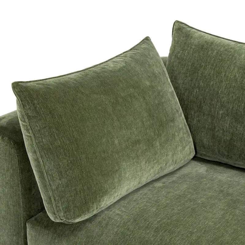 Corner Solid Wood Sectional - Photo 22