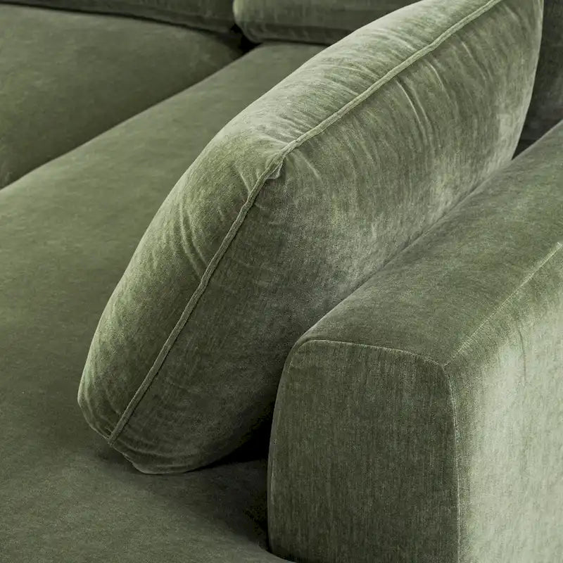 Corner Solid Wood Sectional - Photo 24