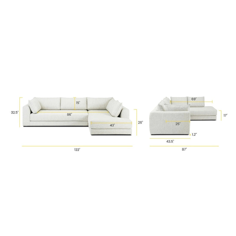 Corner Solid Wood Sectional - Photo 35