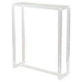 Sasha Acrylic Clear Modern Lucite Console