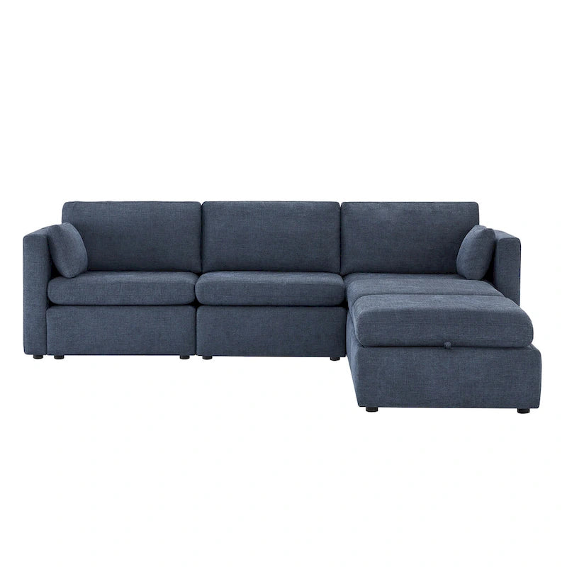 Celia Oversized Modular Sectional Fabric Sofa Set