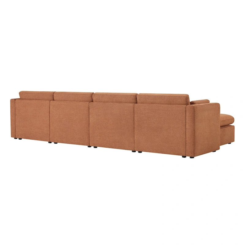 Celia Oversized Modular Sectional Fabric Sofa Set