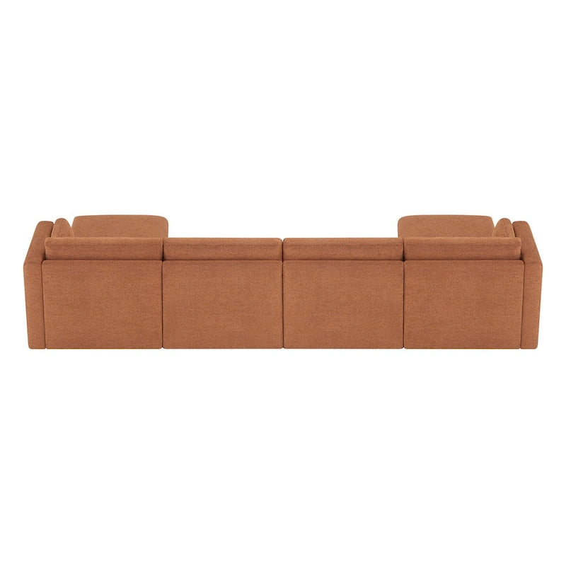 Celia Oversized Modular Sectional Fabric Sofa Set