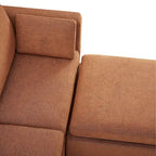 Celia Oversized Modular Sectional Fabric Sofa Set