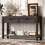 Console Table with 2 Drawers and 1 Shelf