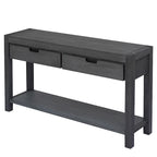 Console Table with 2 Drawers and 1 Shelf