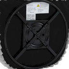 2 Set Modern 49 Upholstered Plush Corduroy Swivel Barrel Accent Chair