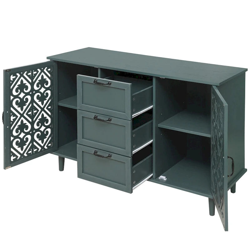 2 Door 3 Drawer Cabinet for Bedroom Living Room
