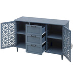 2 Door 3 Drawer Cabinet for Bedroom Living Room