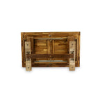 11 Walnut Dining Table Set - A Wooden Table And 10 Linen Fabric Upholstered Chairs(finish Options) - Photo 12