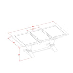 11 Walnut Dining Table Set - A Wooden Table And 10 Linen Fabric Upholstered Chairs(finish Options) - Photo 19