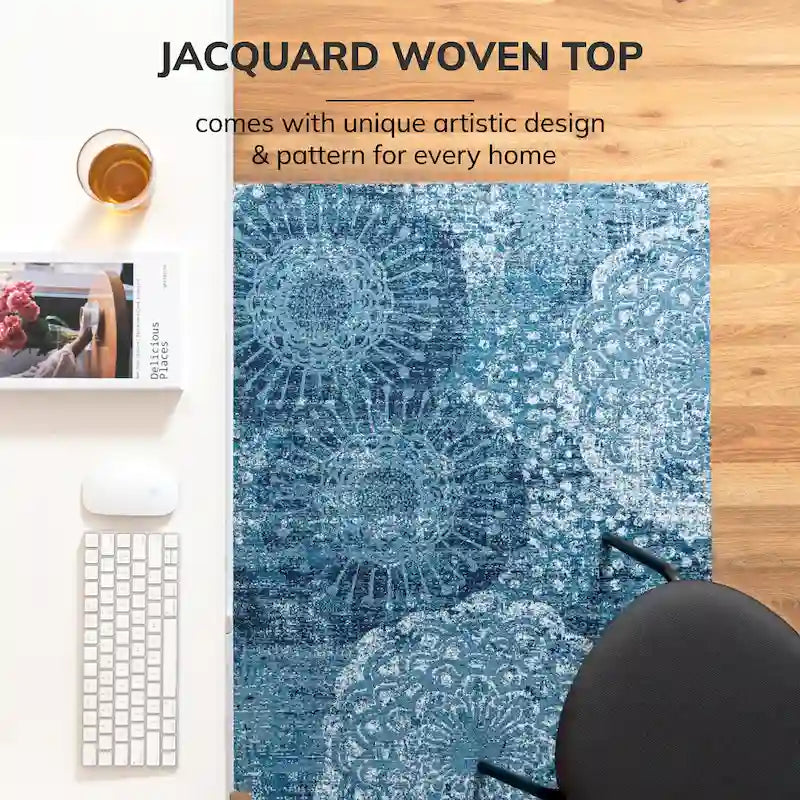 Jani 36 x 48 1/4 Rug'd Chair Mat