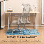 Jani 36 x 48 1/4 Rug'd Chair Mat