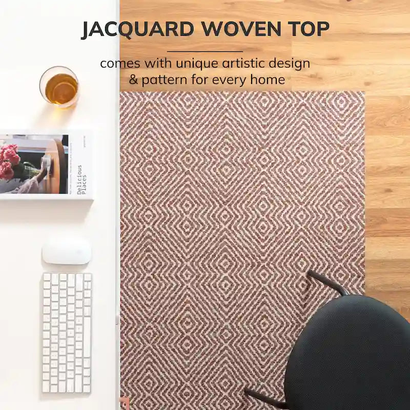 Jani 36 x 48 1/4 Rug'd Chair Mat