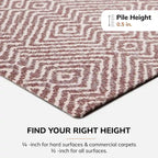 Jani 36 x 48 1/4 Rug'd Chair Mat