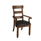 Faux Leather Simply Solid Kern Solid Wood 9 - Piece Dining Collection - Photo 5