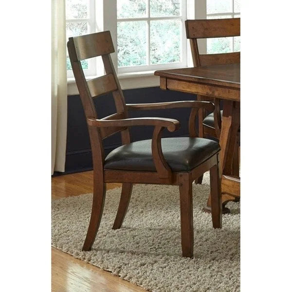 Faux Leather Simply Solid Kern Solid Wood 9 - Piece Dining Collection - Photo 7