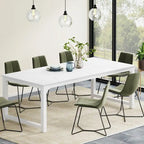 78.74 Inches Modern Dining Table for 8-10, Rectangular Kitchen Table - 78.7W x 39.4D
