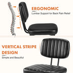 Upholstered Mid Century Modern Kitchen Dining Room Chairs Set of 2