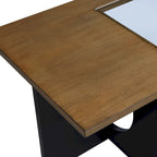 Contemporary Wood Rectangular Coffee Table