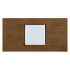 Contemporary Wood Rectangular Coffee Table