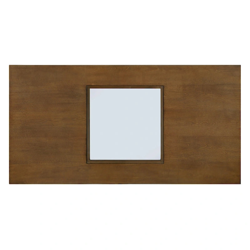 Contemporary Wood Rectangular Coffee Table