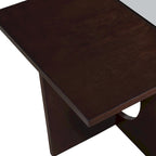 Contemporary Wood Rectangular Coffee Table