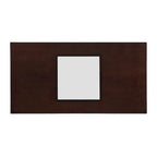 Contemporary Wood Rectangular Coffee Table